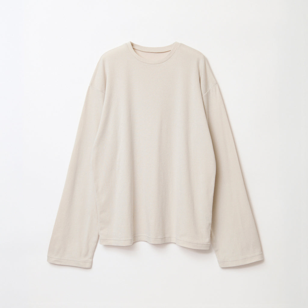 THE SHISHIKUI FLUFFY COTTON LONG TEE-