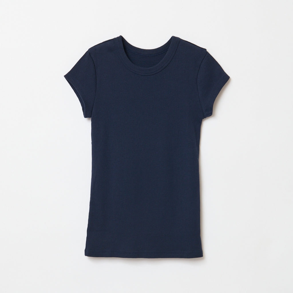 RIB TEE / NAVY