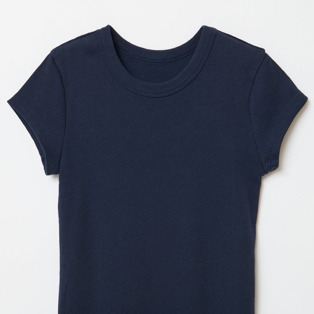 RIB TEE / NAVY