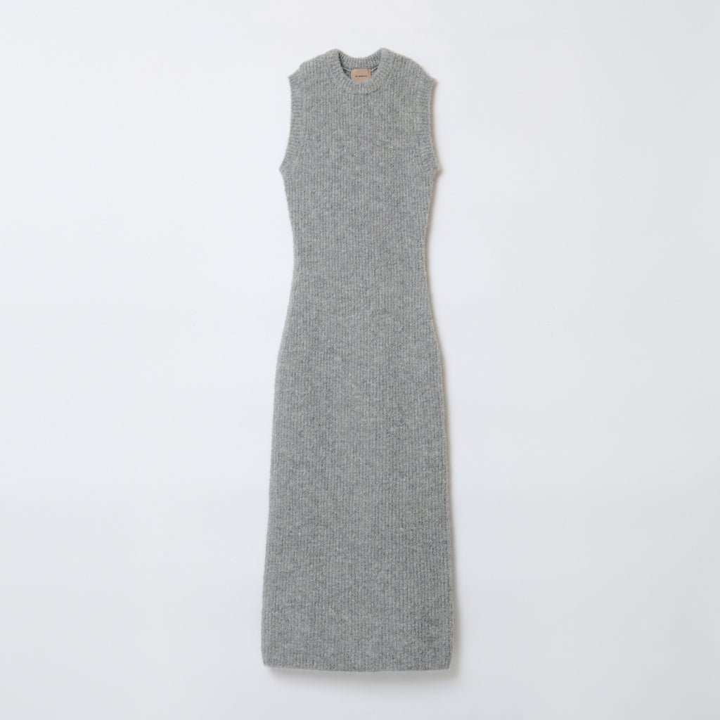 ALPACA KNIT DRESS / GRAY – THE SHISHIKUI