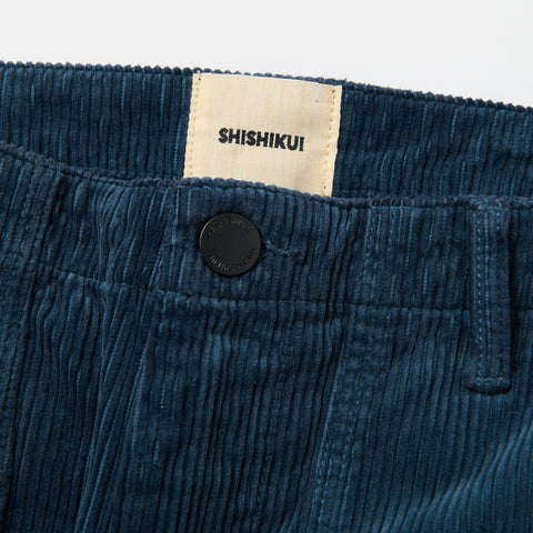 CORDUROY BAKER / NAVY