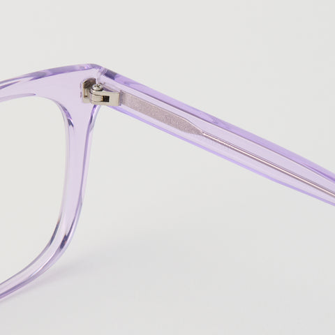 Square eye / CLEAR L.PURPLE